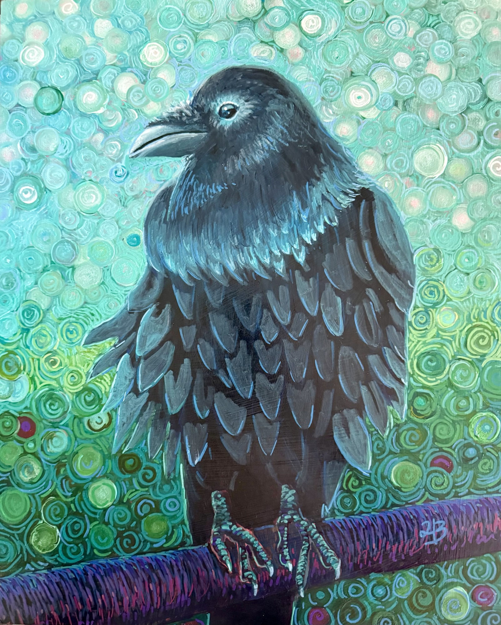 Crow, Ravens, and other birds – The Art of Heidi Barnett